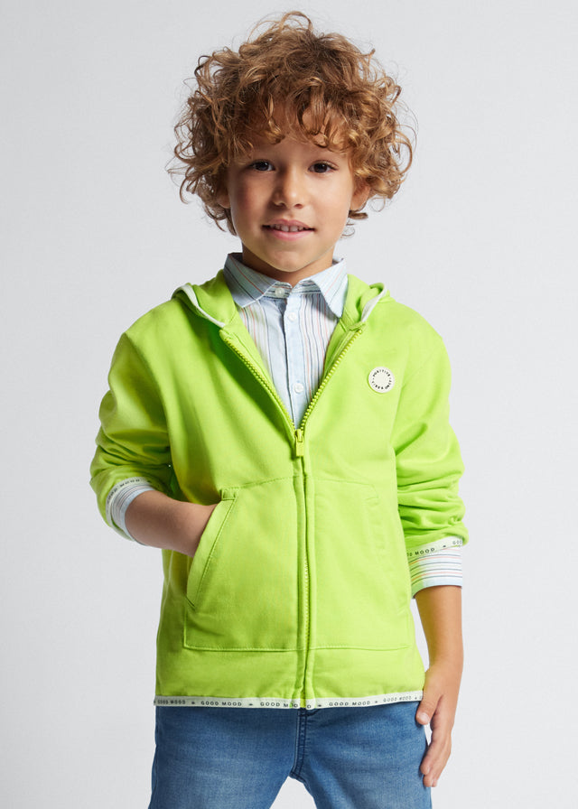 Kiwi boys zip-up jacket and hood