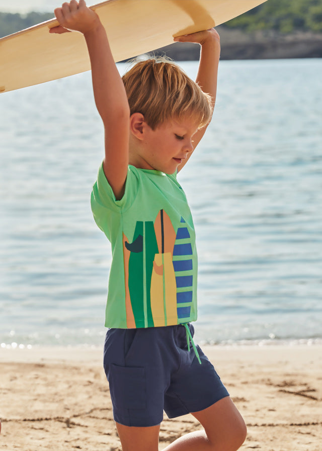 2-piece surf set Better Cotton boy Mint