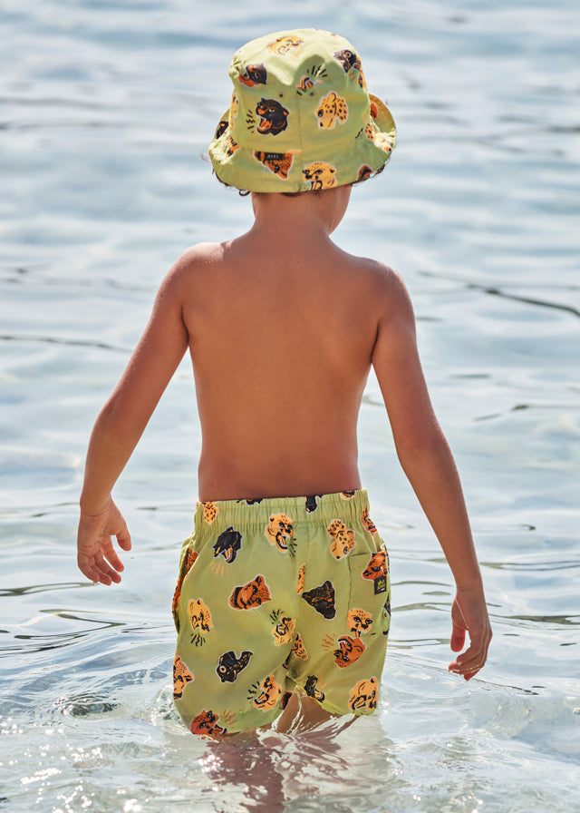 "Wild" boy's swimming trunks