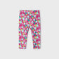 Better Cotton Girl's Pirate Leggings Fuchsia