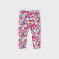 Better Cotton Girl's Pirate Leggings Fuchsia