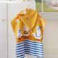 Malho hooded bath/beach towel