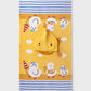 Malho hooded bath/beach towel