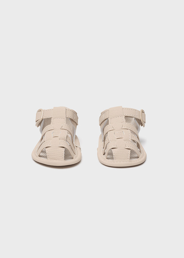 Newborn Sandals Cream