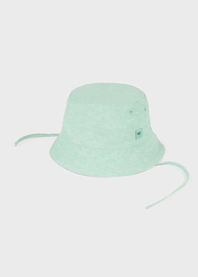 Baby reversible bucket hat Eucalyptus