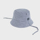 Navy baby reversible bucket hat