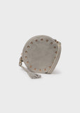 Champagne girl's round bag