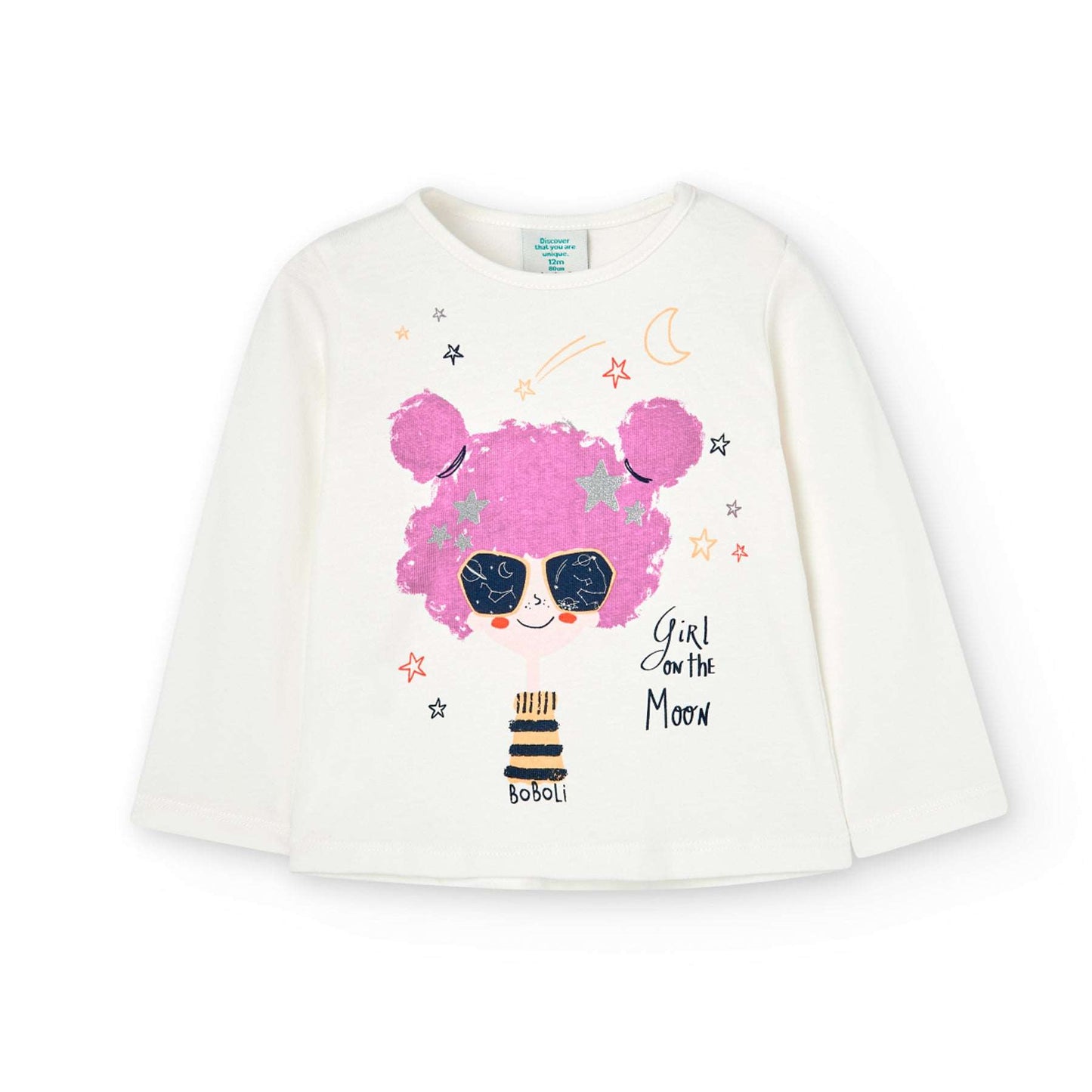 Camisola algodão boneca menina - Boboli