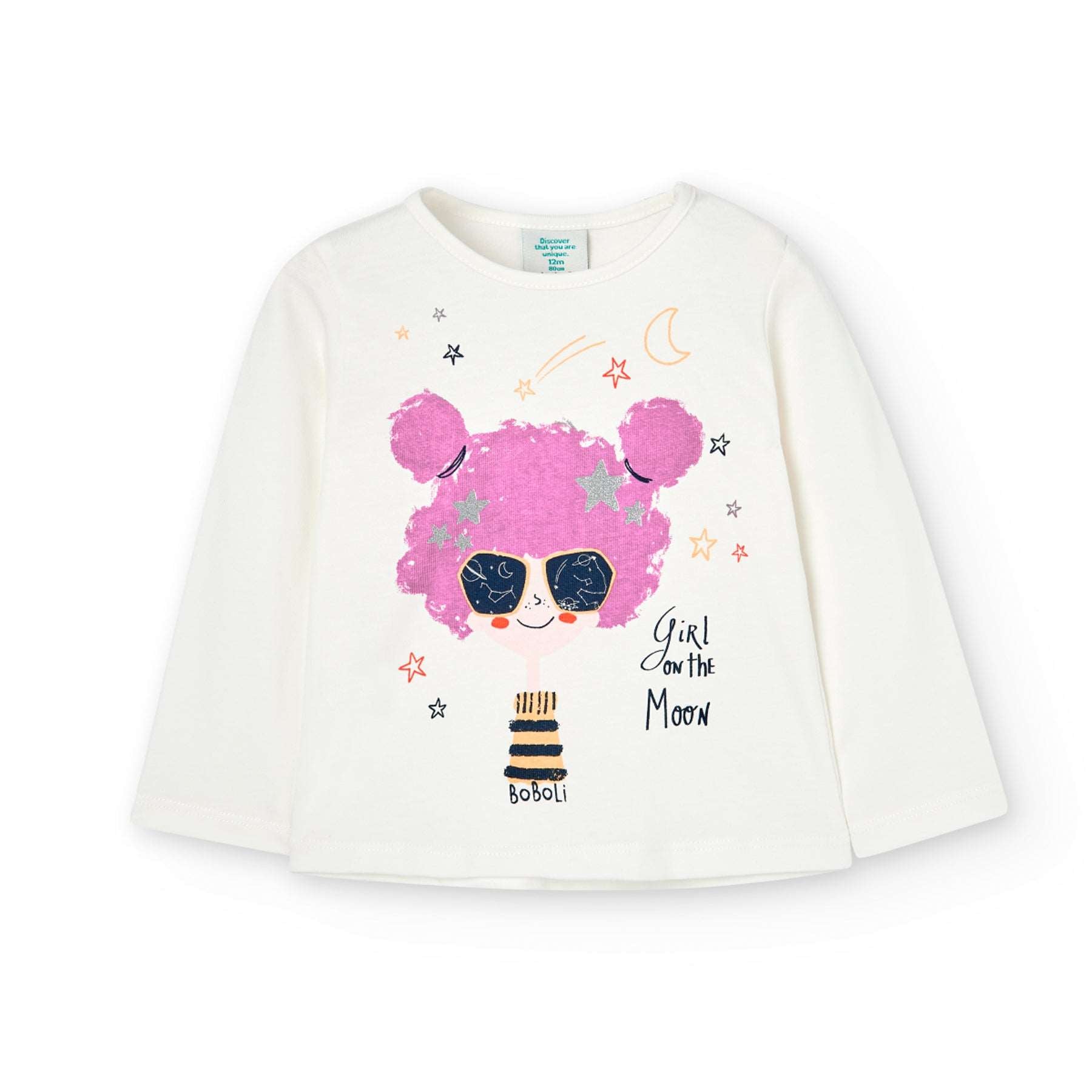 Camisola algodão boneca menina - Boboli