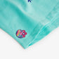 Turquoise cotton t-shirt for girls - Boboli