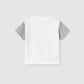 T-shirt manga curta Branco-cast. - Mayoral