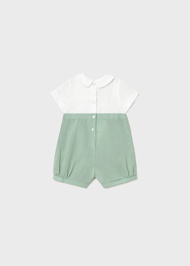 Babygrow cerimónia Azul jade - Mayoral