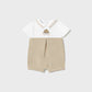 Pack 2 babygrows Branco-frappe - Mayoral