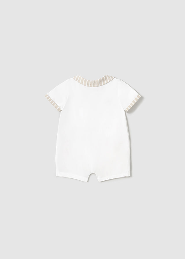 Pack 2 babygrows Branco-frappe - Mayoral