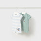 Pack 2 babygrow curtos Azul jade - Mayoral