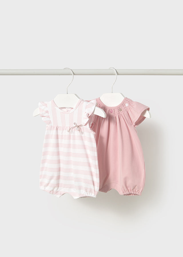 Pack 2 pijamas Rosa baby - Mayoral