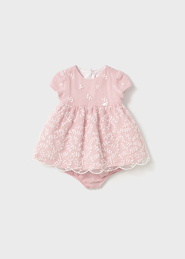 Vestido cerimónia Rosa baby - Mayoral