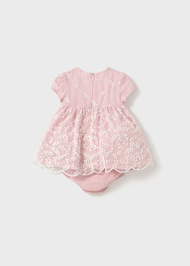 Vestido cerimónia Rosa baby - Mayoral