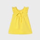 Vestido serigrafiado tropical Amarelo - Mayoral