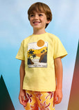 T-shirt paisagem  Amarelo - Mayoral