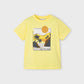 T-shirt paisagem  Amarelo - Mayoral