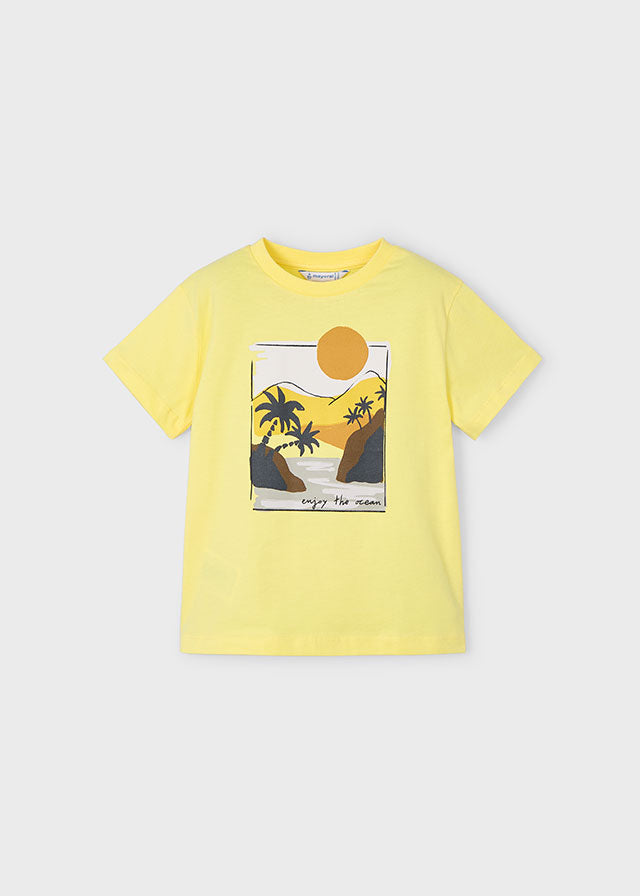 T-shirt paisagem  Amarelo - Mayoral