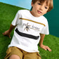 Conjunto algodão t-shirt + bermuda Bco-duna - Mayoral