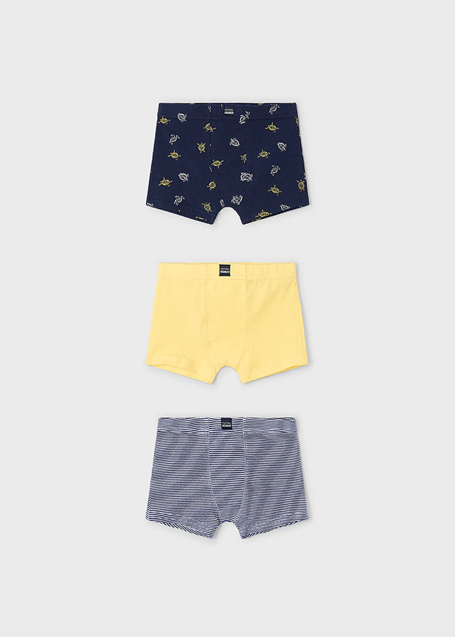 Pack 3 boxers menino Amarelo - Mayoral