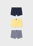 Pack 3 boxers menino Amarelo - Mayoral