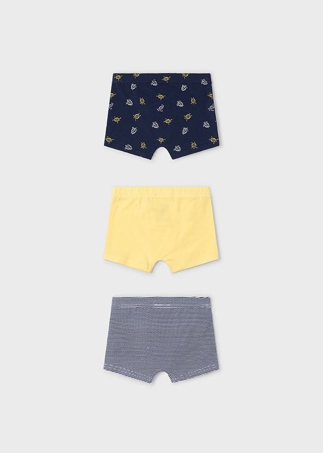 Pack 3 boxers menino Amarelo - Mayoral