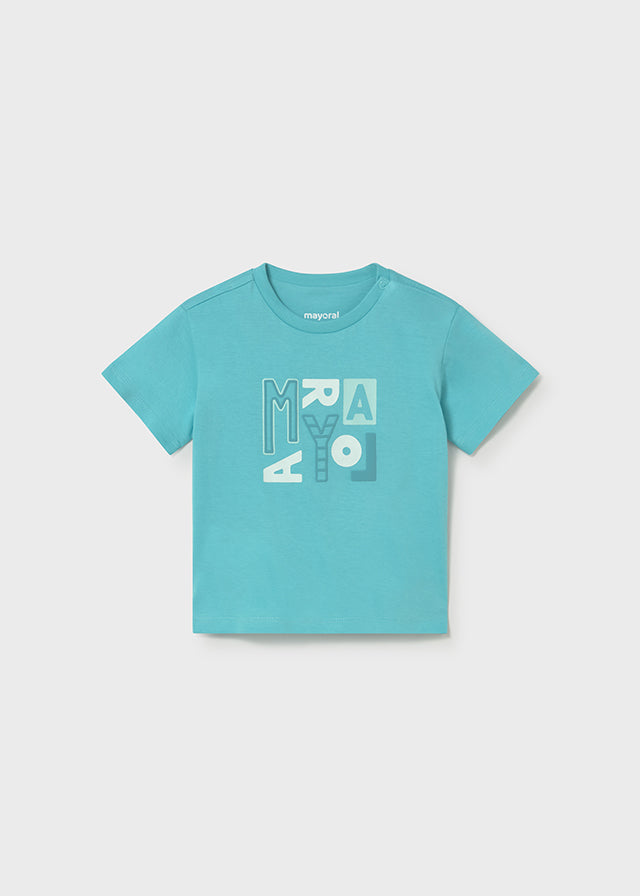 T-shirt básica - Turquesa - Mayoral