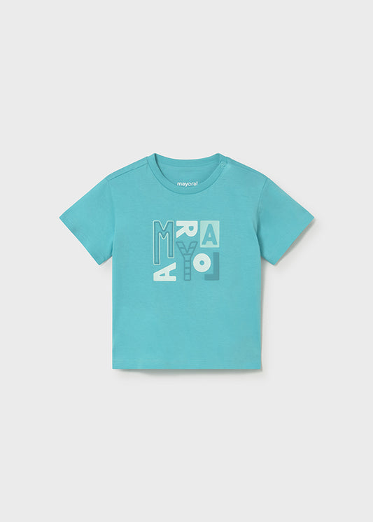 T-shirt básica - Turquesa - Mayoral