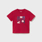 T-shirt básica - Tomate - Mayoral