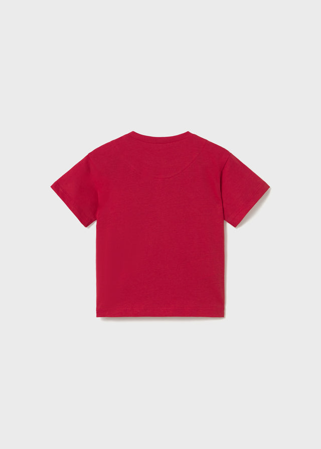 T-shirt básica - Tomate - Mayoral