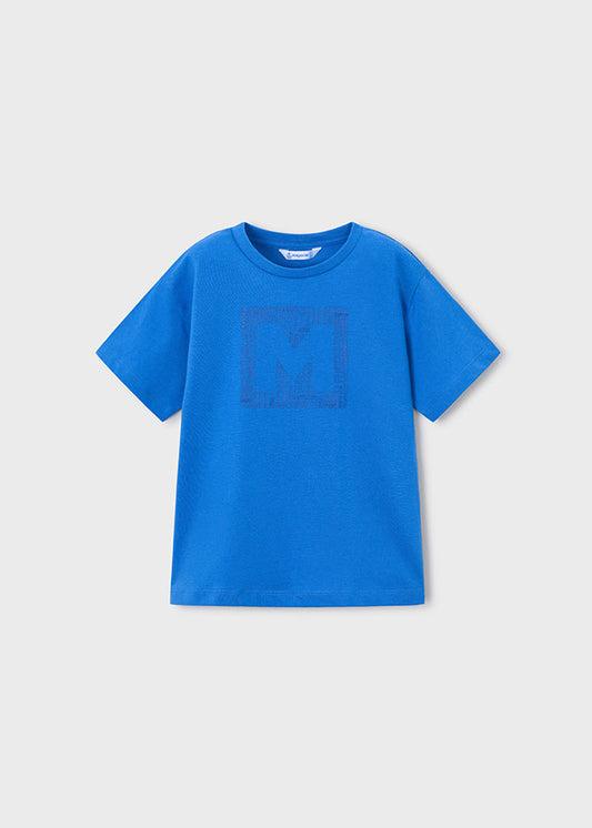 T-shirt básica - Azul - Mayoral