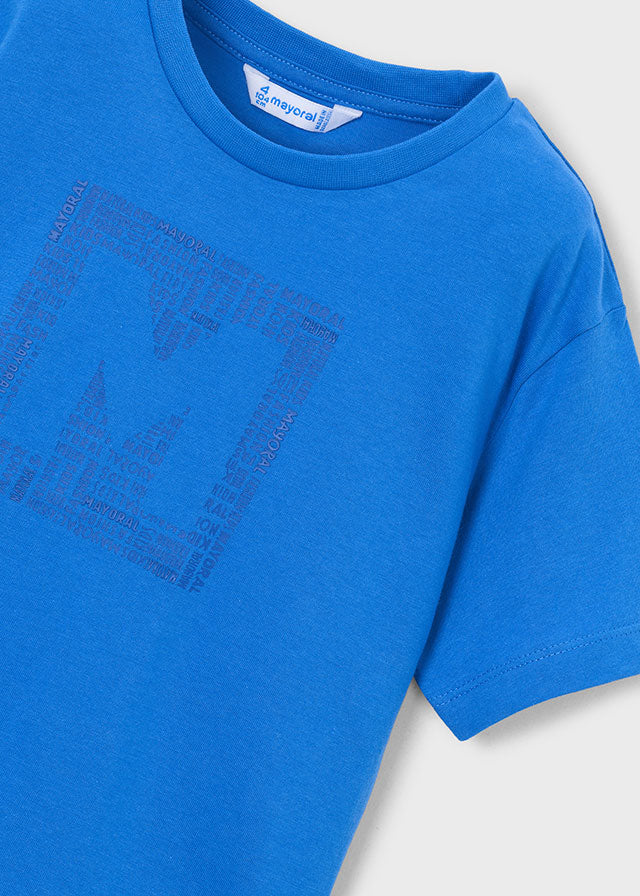 T-shirt básica - Azul - Mayoral