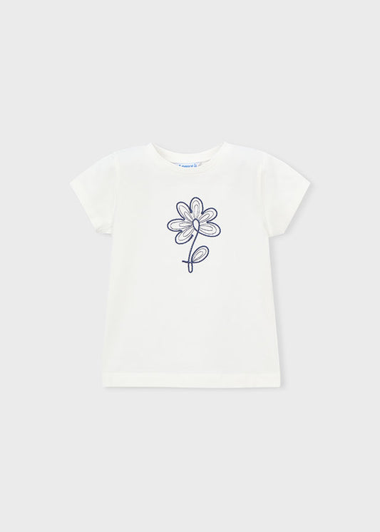 T-shirt básica - Crú - Mayoral