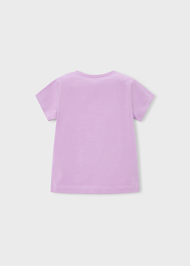 T-shirt básica - Lilac - Mayoral