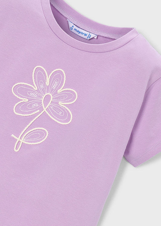T-shirt básica - Lilac - Mayoral