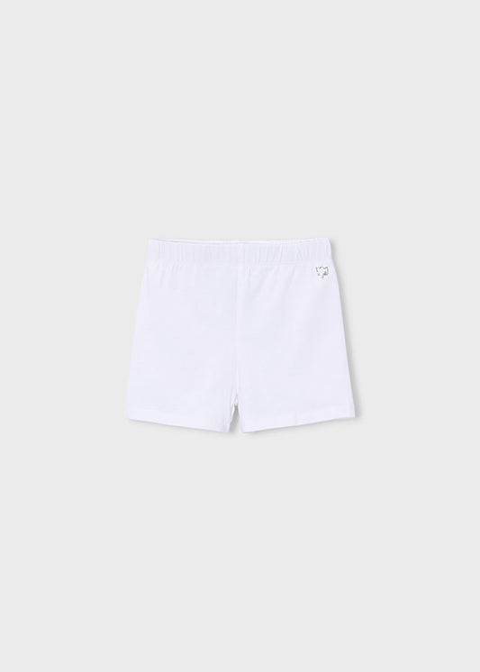 Calção de Algodão básico - Branco - Mayoral
