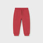 Calça algodão básica punhos - Tomate - Mayoral