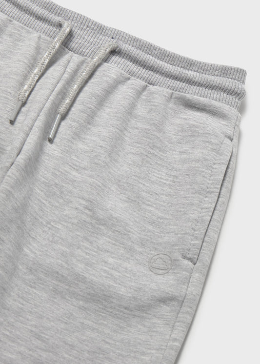 Calça algodão básica punhos - Cinza vig - Mayoral