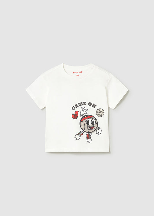 T´shirt play "game on" - Nata - Mayoral