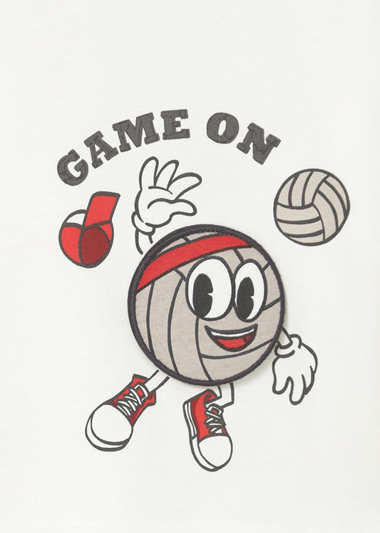 T´shirt play "game on" - Nata - Mayoral