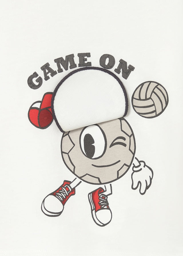T´shirt play "game on" - Nata - Mayoral