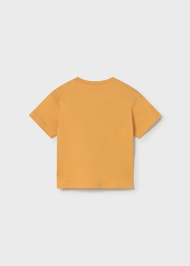 T-shirt lenticular - Pêsego - Mayoral