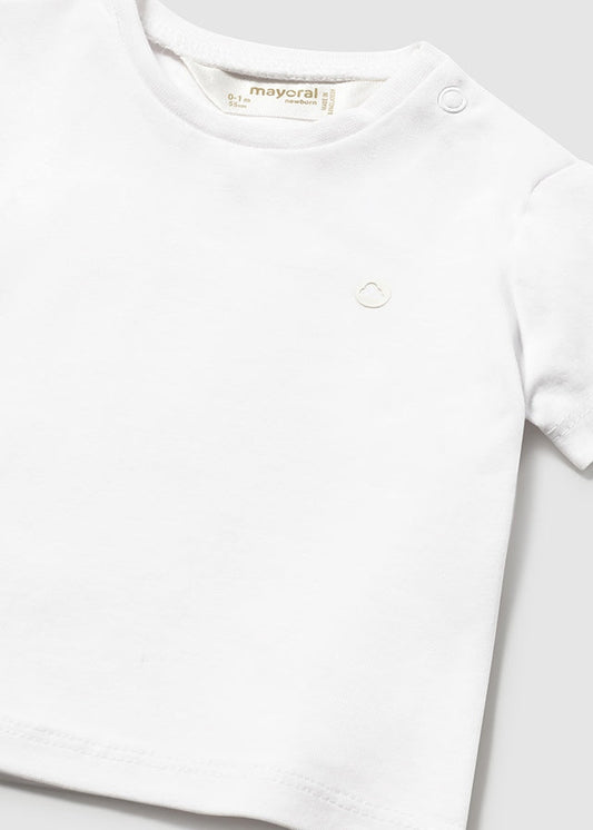 T-shirt manga curta - Cor Branco - Mayoral