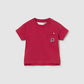 Set 2 T-shirts manga curta - Cor Vermelho - Mayoral