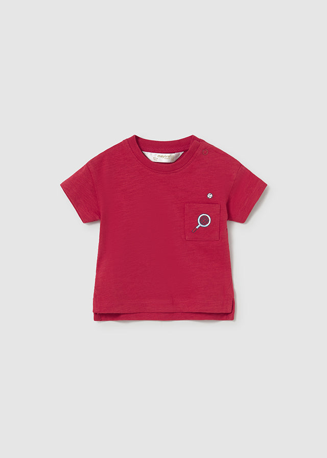 Set 2 T-shirts manga curta - Cor Vermelho - Mayoral