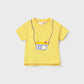 Set 2 T-shirts manga curta - Cor Mostarda - Mayoral